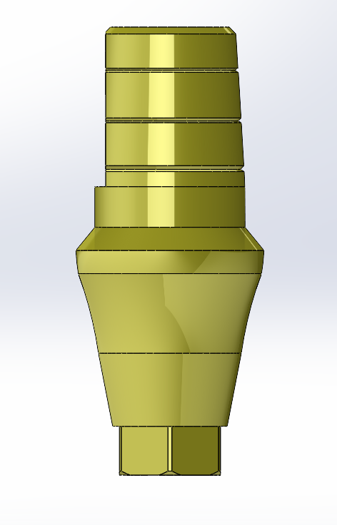 Abutment compatible con Hiossen estandar